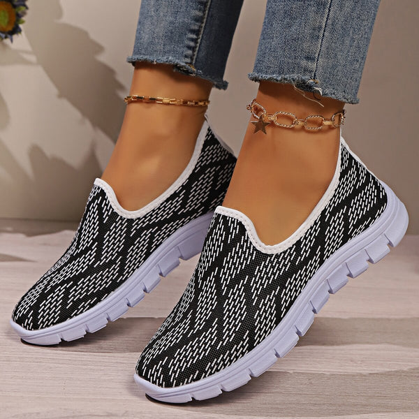 Round Toe Flat Slip-Ons-Teresa's Fashionista LLC