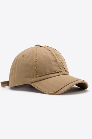 Distressed Adjustable Baseball Cap-Teresa's Fashionista LLC