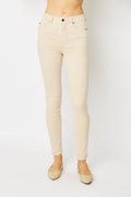 Judy Blue Full Size Garment Dyed Tummy Control Skinny Jeans-Teresa's Fashionista LLC