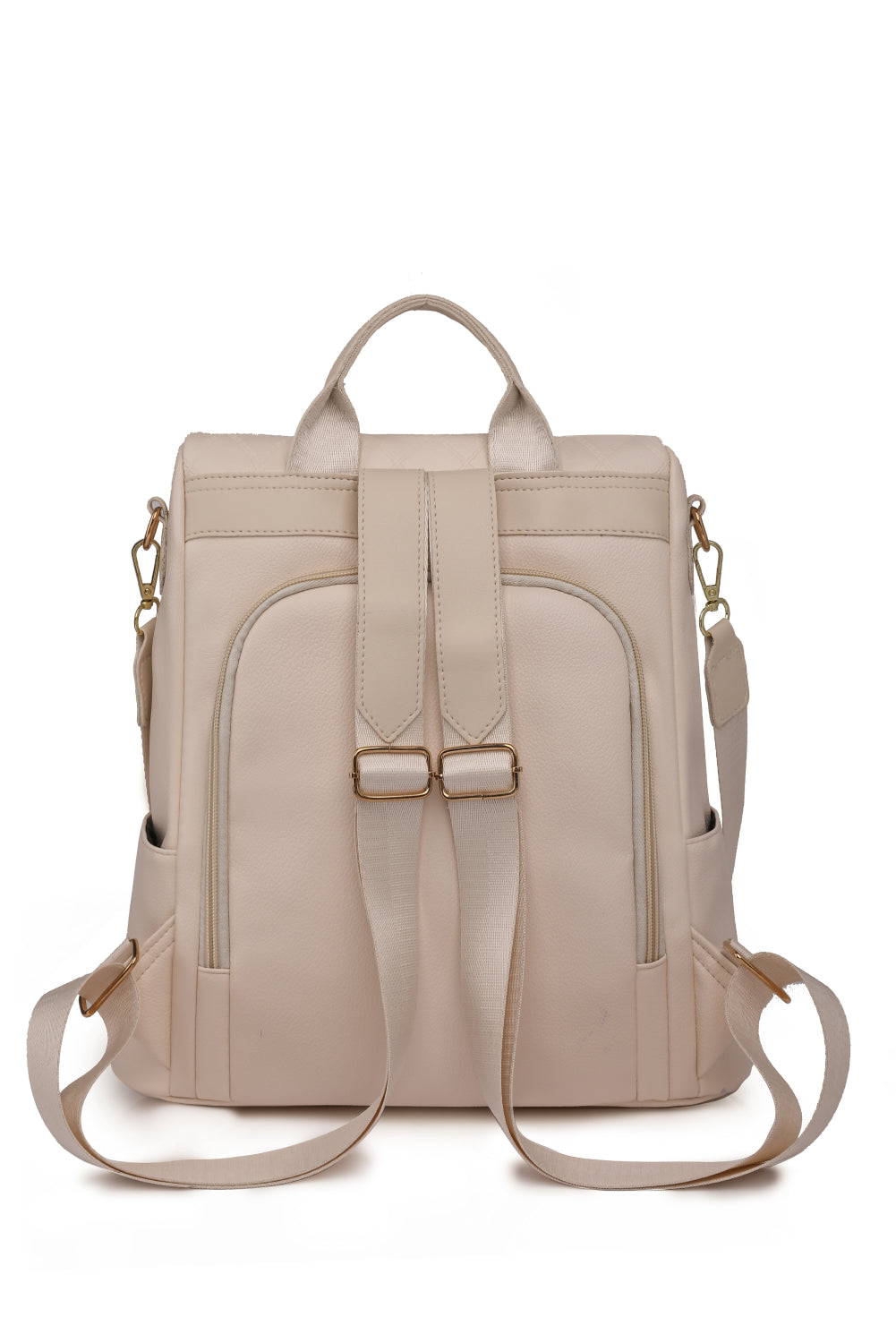 Pum-Pum Zipper Backpack-Teresa&#39;s Fashionista LLC