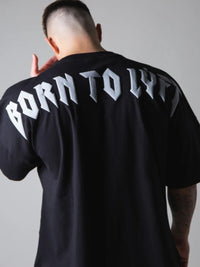 Men's Plus Size Letter Round Neck Half Sleeve T-Shirt