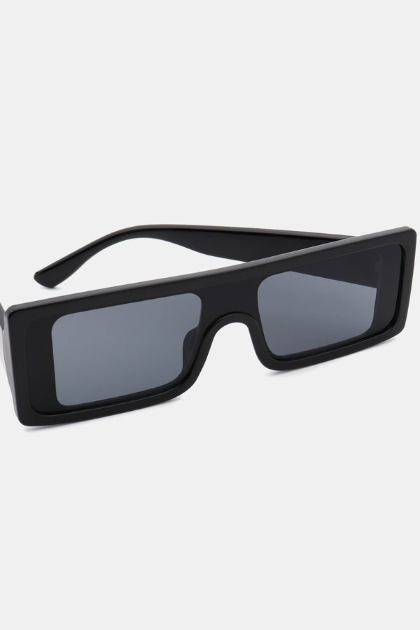 Polycarbonate Frame Rectangle Sunglasses-Teresa's Fashionista LLC