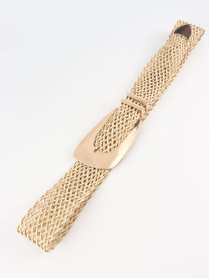 Irregular Buckle Braid Belt-Teresa's Fashionista LLC