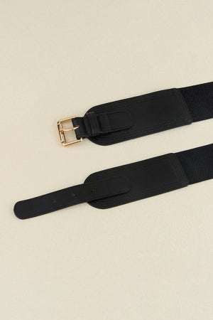 Elastic Wide PU Belt-Teresa's Fashionista LLC