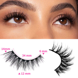 3D False Eyelashes Are Multi-layered, Realistic, Soft And Comfortable