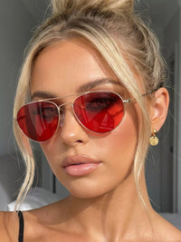 Vintage Tinted Lenses Sunglasses