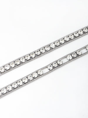 Rhinestone Metal Belt-Teresa's Fashionista LLC