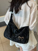 PU Leather Adjustable Strap Shoulder Bag-Teresa's Fashionista LLC