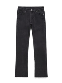 Men's Washed Bootcut Jeans