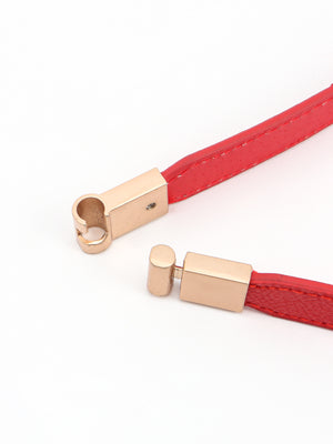 PU Elastic Skinny Belt-Teresa's Fashionista LLC