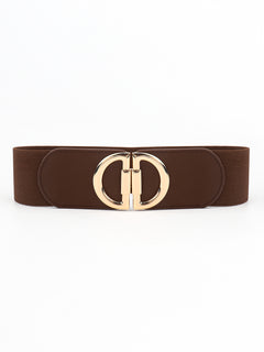 D Buckle Elastic Belt-Teresa's Fashionista LLC
