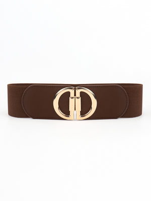 D Buckle Elastic Belt-Teresa's Fashionista LLC