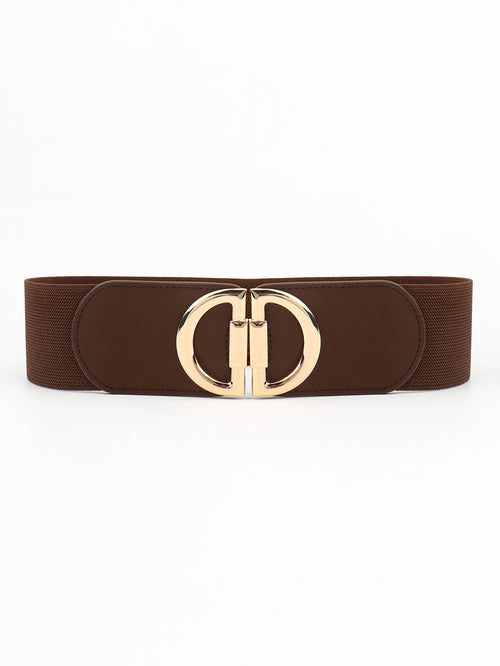 D Buckle Elastic Belt-Teresa's Fashionista LLC