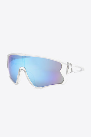 Polycarbonate Shield Sunglasses-Teresa's Fashionista LLC