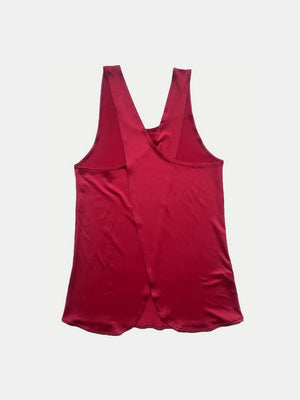 Crisscross Scoop Neck Active Tank-Teresa's Fashionista LLC