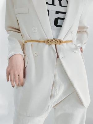 Knot Buckle Metal Belt-Teresa's Fashionista LLC