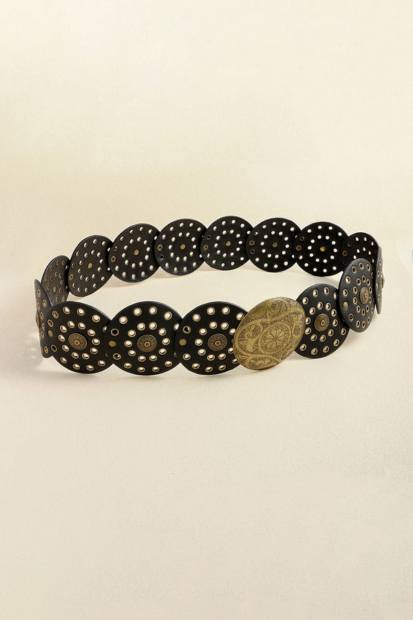 Vintage PU Leather Wide Belt-Teresa's Fashionista LLC