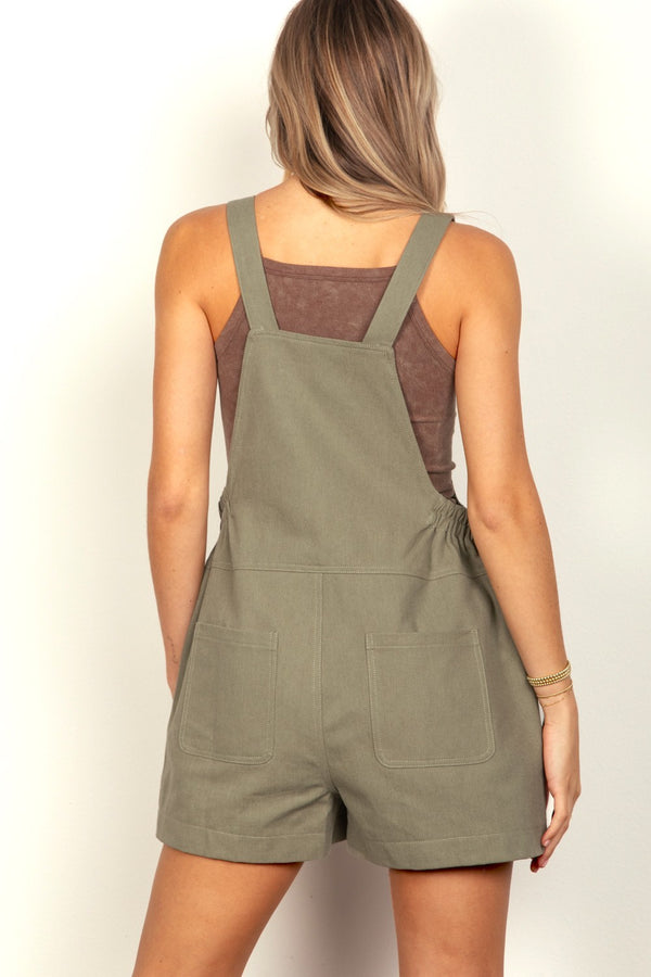 VERY J Adjustable Suspender Overalls with Pockets - Teresa's Fashionista LLC