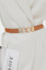 Geometric Double Buckle Elastic Belt-Teresa's Fashionista LLC