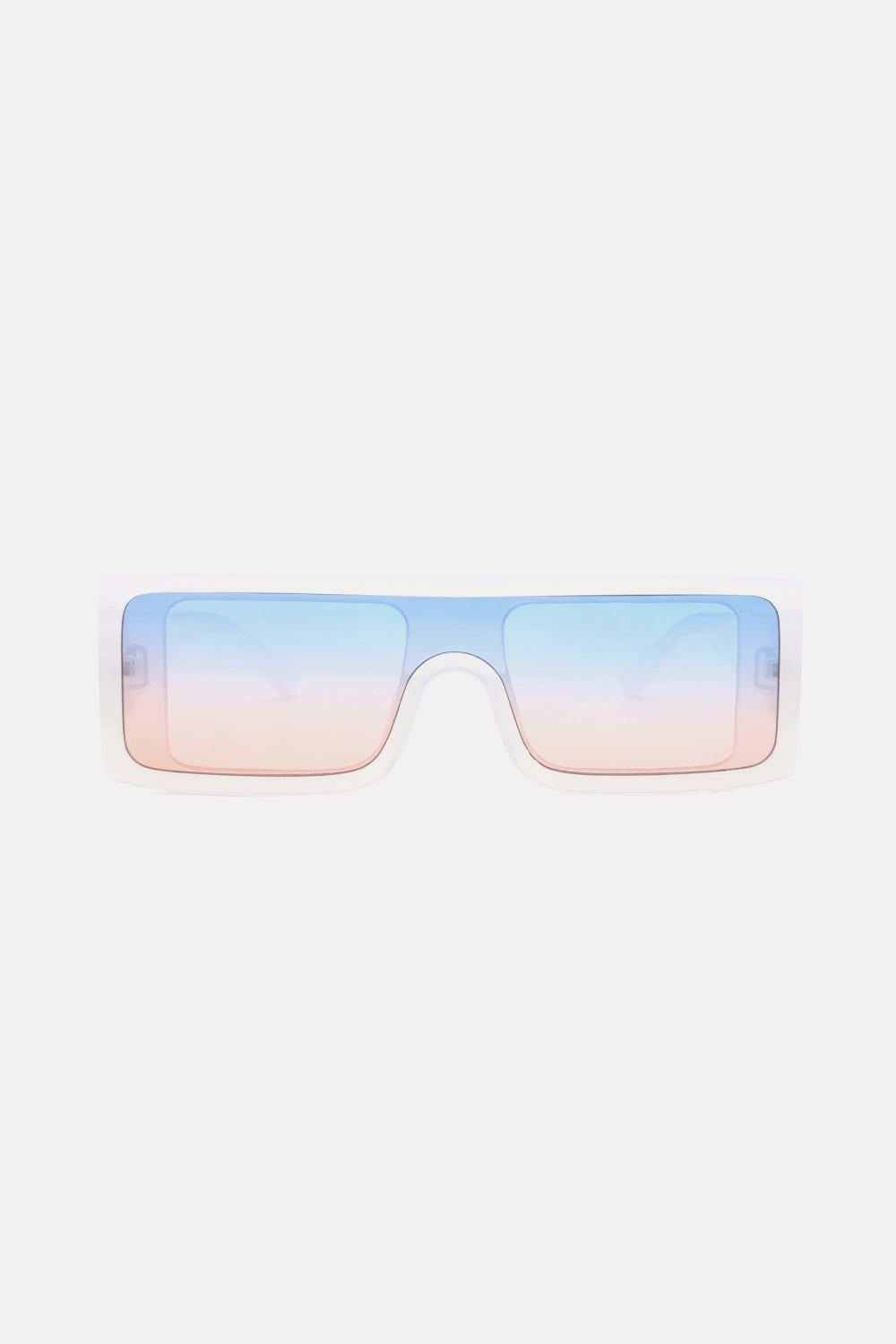 Polycarbonate Frame Rectangle Sunglasses-Teresa's Fashionista LLC