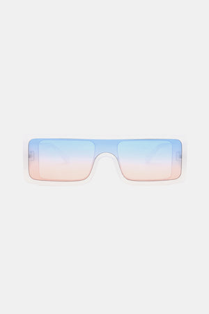 Polycarbonate Frame Rectangle Sunglasses-Teresa's Fashionista LLC