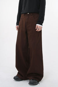 Wide Leg Jeans with Pockets