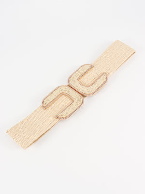 Wide Braid Belt-Teresa's Fashionista LLC