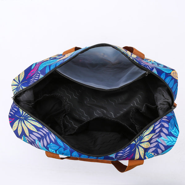 Canvas Printed Travel Bag-Teresa's Fashionista LLC