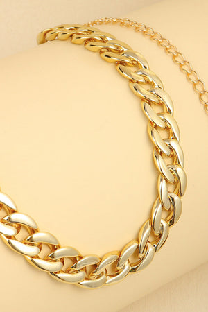 Adjustable Curb Chain Belt-Teresa's Fashionista LLC