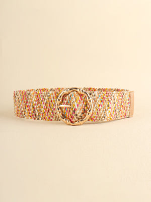 Multicolored Wide Belt-Teresa's Fashionista LLC