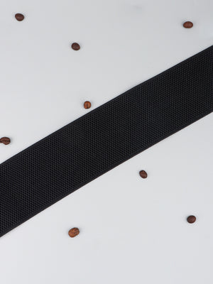 PU Elastic Wide Belt with Alloy Buckle-Teresa's Fashionista LLC
