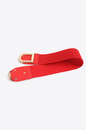 Double D Buckle PU Belt-Teresa's Fashionista LLC