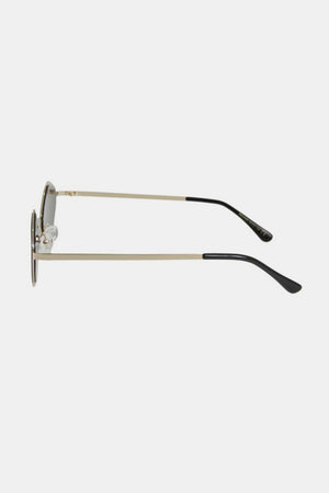 Nicole Lee USA Metal Frame Geometric Sunglasses-Teresa's Fashionista LLC