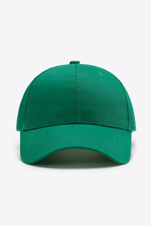 Plain Adjustable Cotton Baseball Cap-Teresa's Fashionista LLC