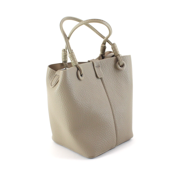 P25018 2-in-1 Small Microfiber Leather Tote w/Crossbody Bag