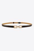 PU Skinny Belt-Teresa's Fashionista LLC
