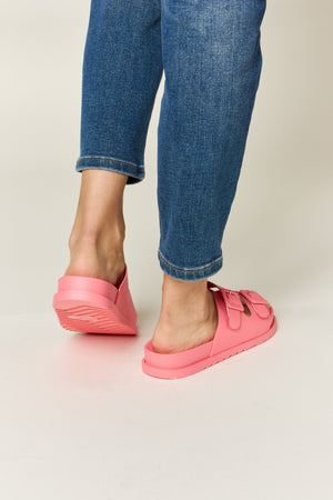 Legend Double Buckle Open Toe Sandals-Teresa's Fashionista LLC