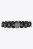 Round Shape PU Leather Belt-Teresa's Fashionista LLC