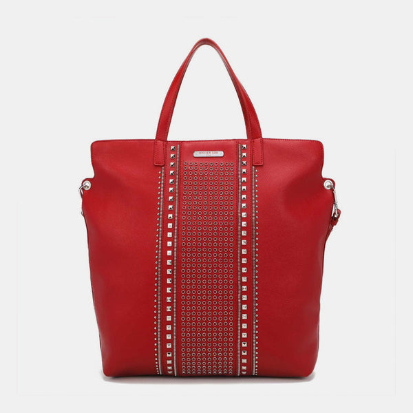 Nicole Lee USA Studded Large Tote Bag-Teresa's Fashionista LLC
