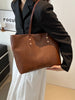 PU Leather Medium Shoulder Bag-Teresa's Fashionista LLC