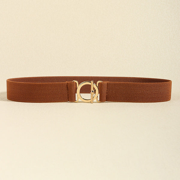 Toggle Clasp Elastic Belt-Teresa's Fashionista LLC