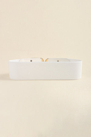 Zinc Alloy Buckle Elastic Wide Belt-Teresa's Fashionista LLC