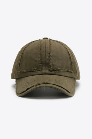 Distressed Adjustable Baseball Cap-Teresa's Fashionista LLC