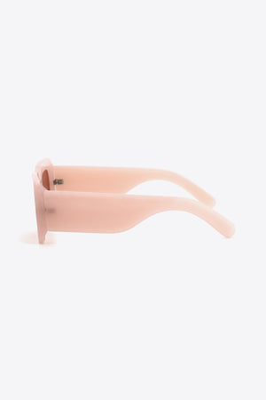 Polycarbonate Frame Rectangle Sunglasses-Teresa's Fashionista LLC