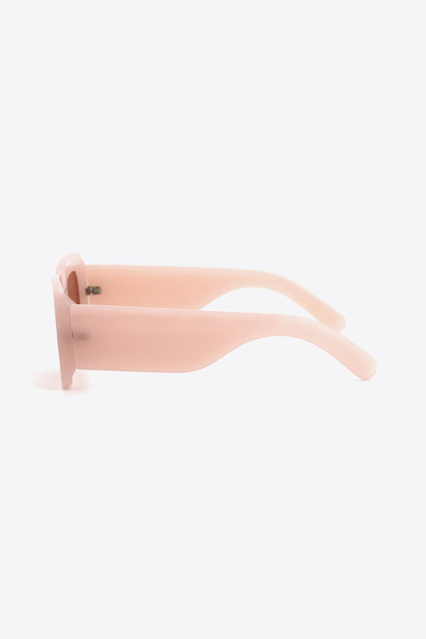 Polycarbonate Frame Rectangle Sunglasses-Teresa's Fashionista LLC