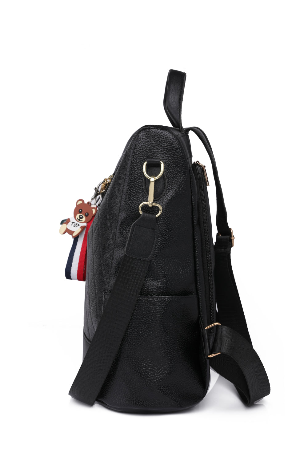 Pum-Pum Zipper Backpack-Teresa&#39;s Fashionista LLC