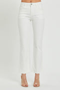 RISEN Full Size Mid Rise Bootcut Jeans with Pockets - Teresa's Fashionista LLC