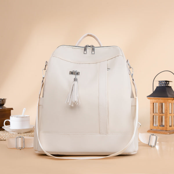 Tassel Oxford Cloth Backpack Bag-Teresa's Fashionista LLC