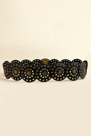 Vintage PU Leather Wide Belt-Teresa's Fashionista LLC
