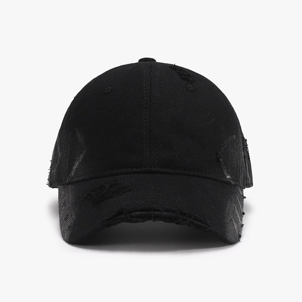 Distressed Adjustable Cotton Hat-Teresa's Fashionista LLC